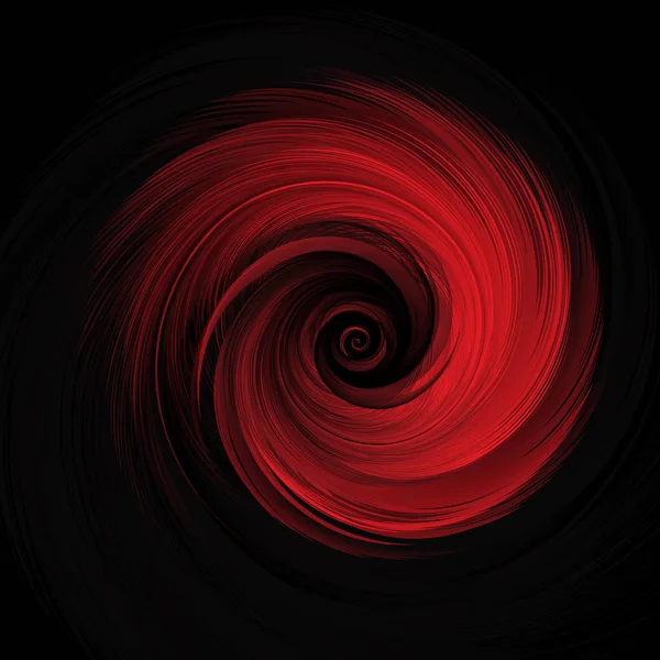 Abstrakt röd fjäder Spiral ram — Stock vektor