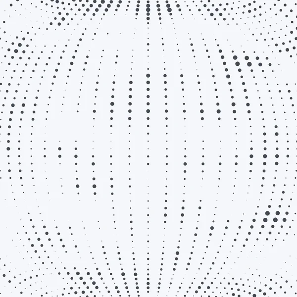 Plantilla de página abstracta de estilo semitono en blanco y negro 3D. Ilustración vectorial — Archivo Imágenes Vectoriales
