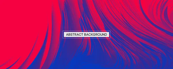 Abstraktes Design blaue Feder auf rotem Hintergrund | Weitwinkelvektorillustration — Stockvektor