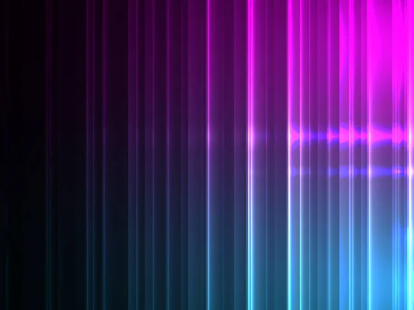 黑暗矢量背景下的霓虹灯抽象线条设计 — 图库矢量图片