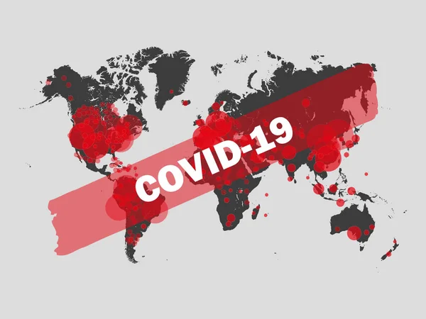 Covid-19, Covid 19 map confirmed cases report worldwide globally. Coronavirus disease 2019 situation update worldwide. Maps show where the coronavirus has spread, graphic on grey background.