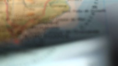 Dünya Atlas harita 