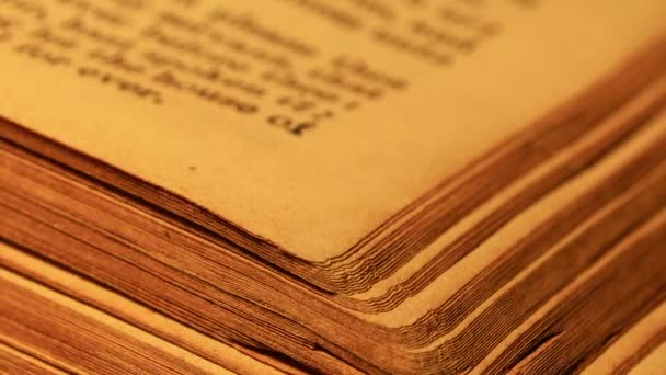 Pismo Święte stary — Wideo stockowe