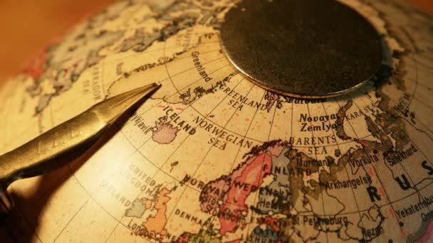 Globe miniature vintage 