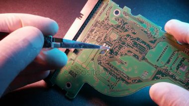 Elektronik komponent bölümü