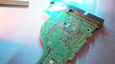 Circuitboard yakından