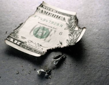Yanmış dolarları kapat.