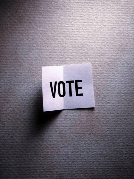 Close Vote Tag — Stock Photo, Image