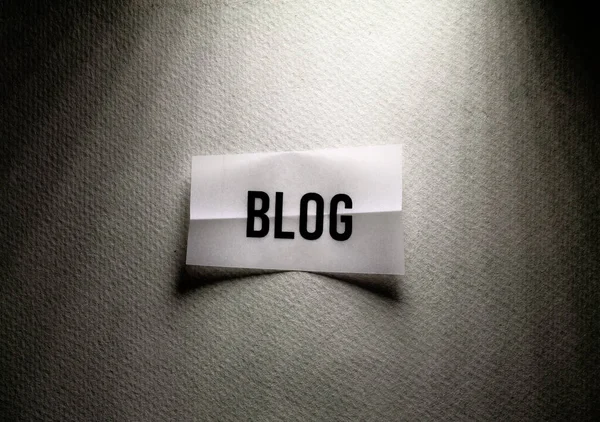 Close Blog Tag Label — Stock Photo, Image