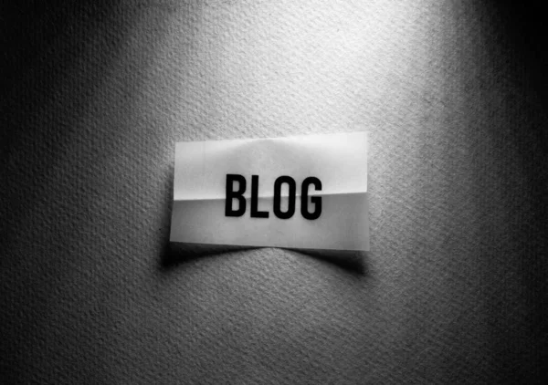 Blog Etiketi Etiketinin Kapatılması — Stok fotoğraf
