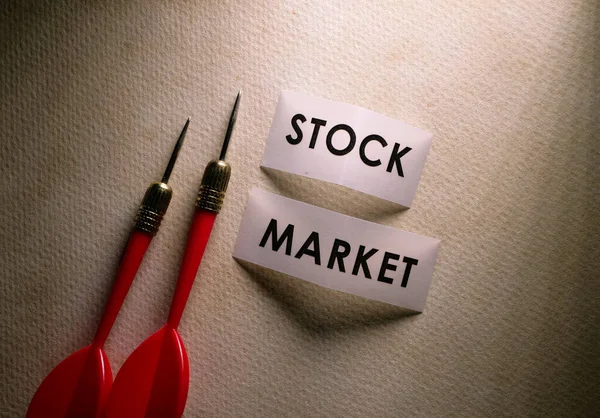 Close Stock Exchange Tag Label — Stock Photo, Image