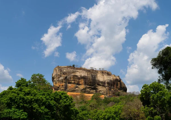 Sigiriya Rock Gammal Fästning Sri Lanka Sigiriya Ett Unescos Världsarv — Stockfoto