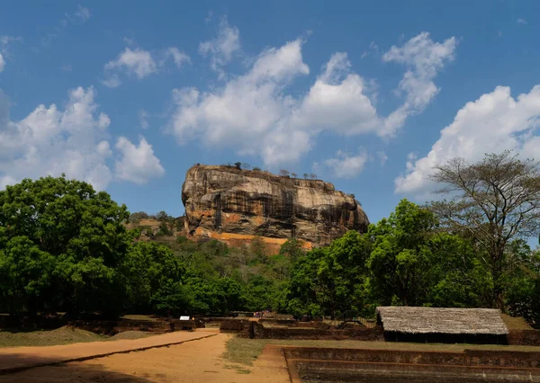 Sigiriya Rock Starożytna Twierdza Sri Lance Sigiriya Jest Wpisana Listę — Zdjęcie stockowe