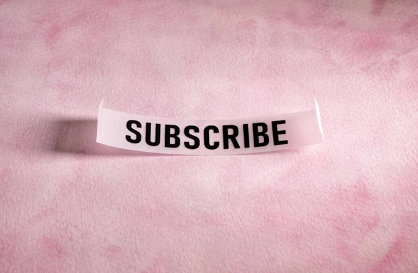 Close Subscribe Label — Stock Photo, Image