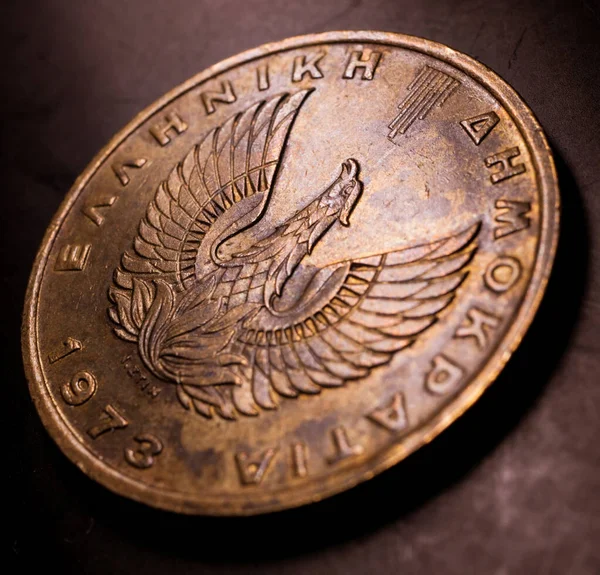 Close Old Coin — Stock Photo, Image