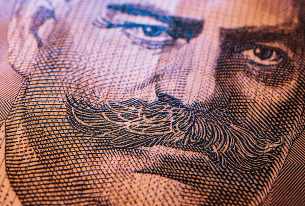 Fechar Dólar Australiano Moeda Dinheiro — Fotografia de Stock