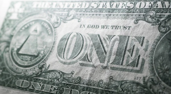 Close Dólar Dos Estados Unidos Moeda — Fotografia de Stock