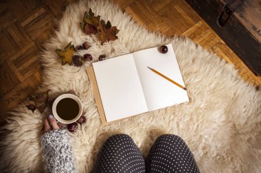 Hygge sahne güz