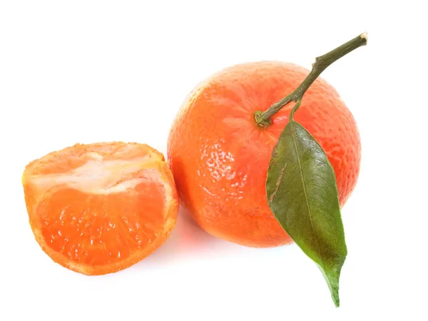 Clementine з листя — стокове фото