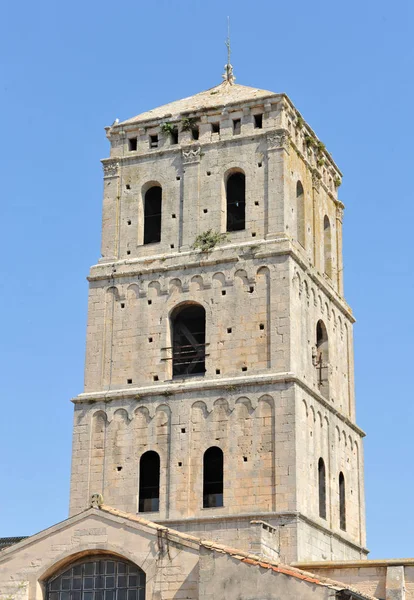 Bell tower in Arles — Stock Photo, Image