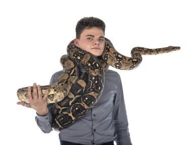 Boa hükümdarı ve genç