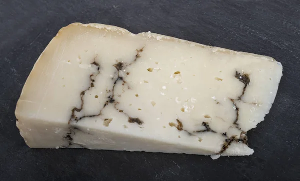 Truffle cheese in studio — Stock Photo, Image