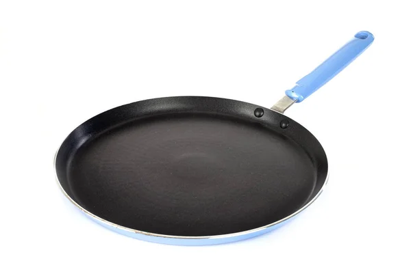 Crepe Pan Front White Background — Stock Photo, Image