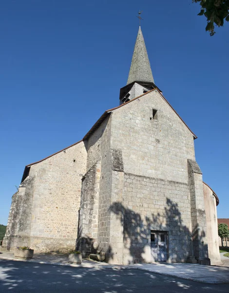 Kyrkan Anzeme Creuse Nouvelle Aquitaine Frankrike — Stockfoto