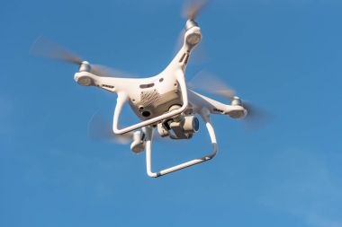 DJI Phantom 4 Pro drone clipart