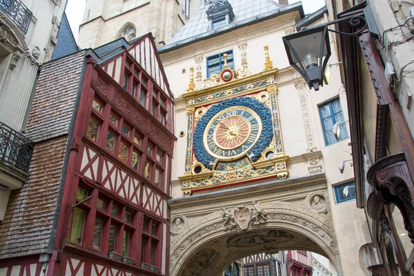 Gros-Horloge, Rouen — Stockfoto