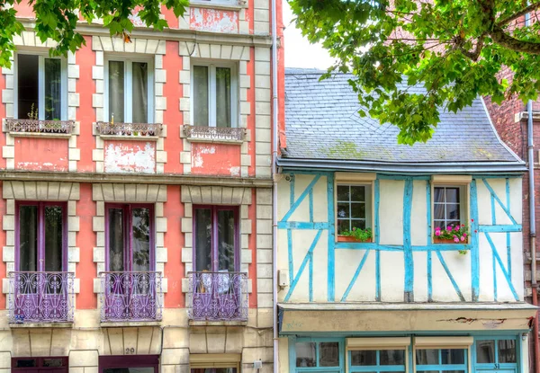 Fachadas de edificios en Rouen —  Fotos de Stock