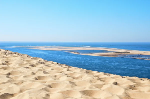 Arcachon Körfezi Pilat Dune için gördüm