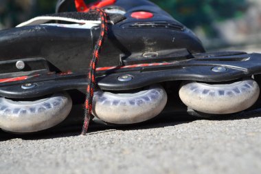 roller Blade yakın çekim 
