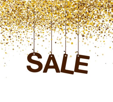 Satılık alışveriş için glitter ile renkli arka plan 