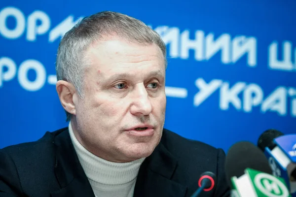 President of the Football Federation of Ukraine Grigory Surkis — Stock Photo, Image
