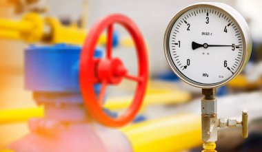 Basınç göstergesi monitör con için petrol ve gaz üretim sürecinde