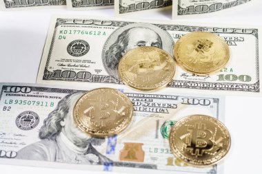 Altın Bitcoin biz dolarlara yakın.