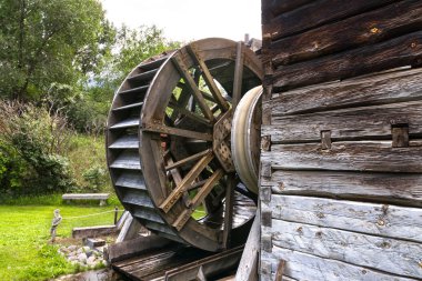 Eski watermill fotoğrafı
