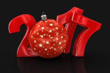 Noel top 2017. Görüntü kırpma yolu ile.