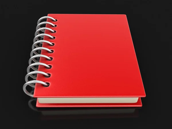 Book with hard cover. Image with clipping path — Stock Photo, Image