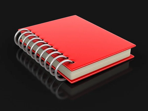 Book with hard cover. Image with clipping path — Stock Photo, Image