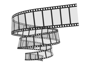 3D film şeridi. Görüntü kırpma yolu ile