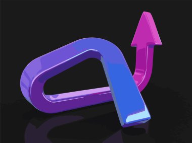 Yukarı ok. Görüntü kırpma yolu ile