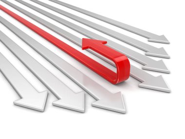 3D okları geri. Görüntü kırpma yolu ile