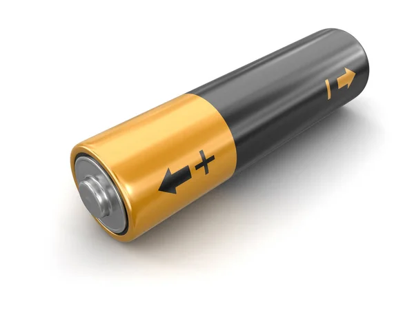 Batterij. Afbeelding met uitknippad — Stockfoto