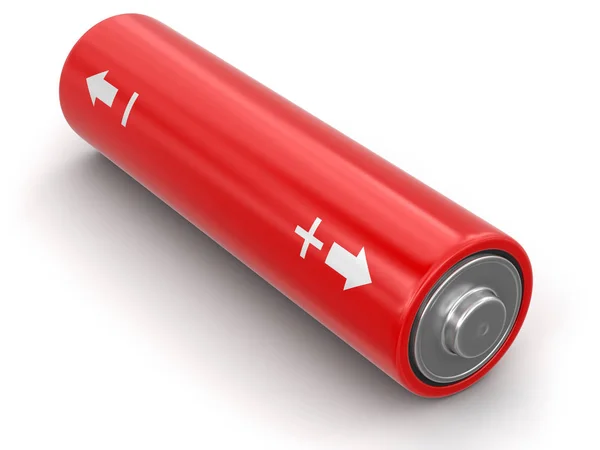 Bateria. Imagem com caminho de recorte — Fotografia de Stock
