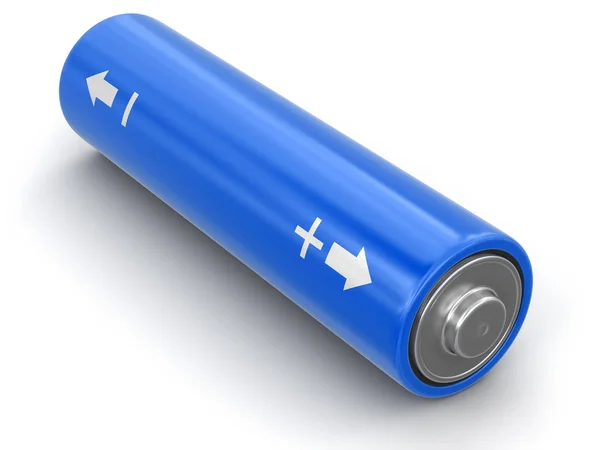 Batterien. Bild mit Ausschnittspfad — Stockfoto