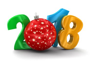 Noel top 2018. Görüntü kırpma yolu ile.