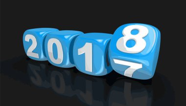 Dices ile 2018. Görüntü kırpma yolu ile.