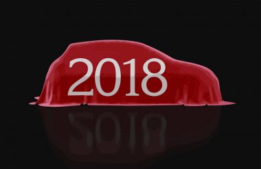 2018 araba. Görüntü kırpma yolu ile